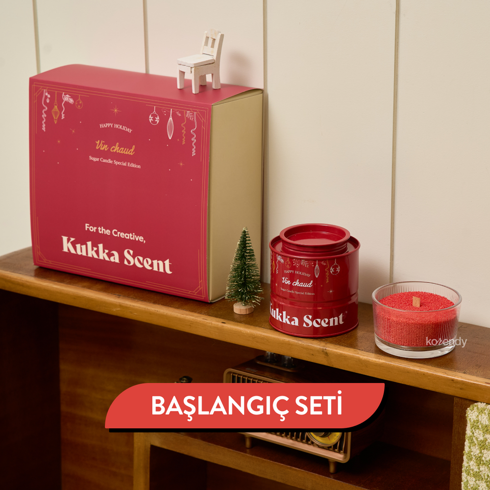 Kukka Scent Vin Chaud Spiced Orange & Vanilla Pearl Candle 250g