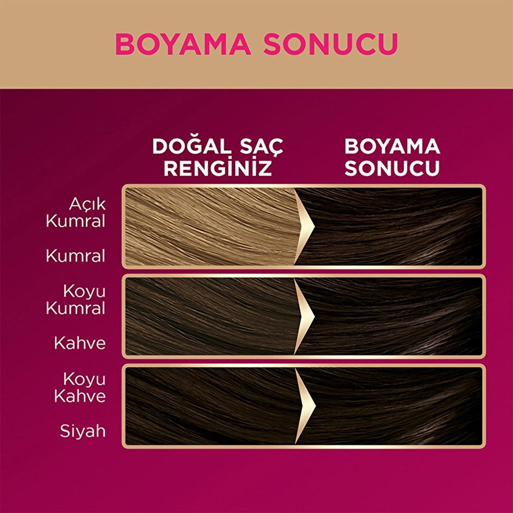Palette Deluxe Hair Dye 3-0 Dark Brown Intense Color
