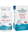 Nordic Naturals Daily DHA Fish Oil Support Capsules 60 Count