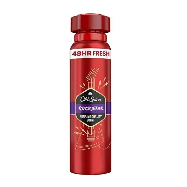 Old Spice Rockstar Deodorant Body Spray for Men - 48-Hour Odor Protection, Aluminum-Free, No Stains, Long Lasting Rockstar Scent Old Spice Rockstar Deodorant - 48-Hour Odor Protection Old Spice deodorant, men's deodorant, aluminum free deodorant, body spray, long lasting deodorant, odor protection, Rockstar scent, deodorant for men, fragrance body spray, deodorant no stains, men's body spray, deodorant, body odor protection, aluminum-free, parfum fragrance, no white marks, odor-fighting, bergamot, apple, wo