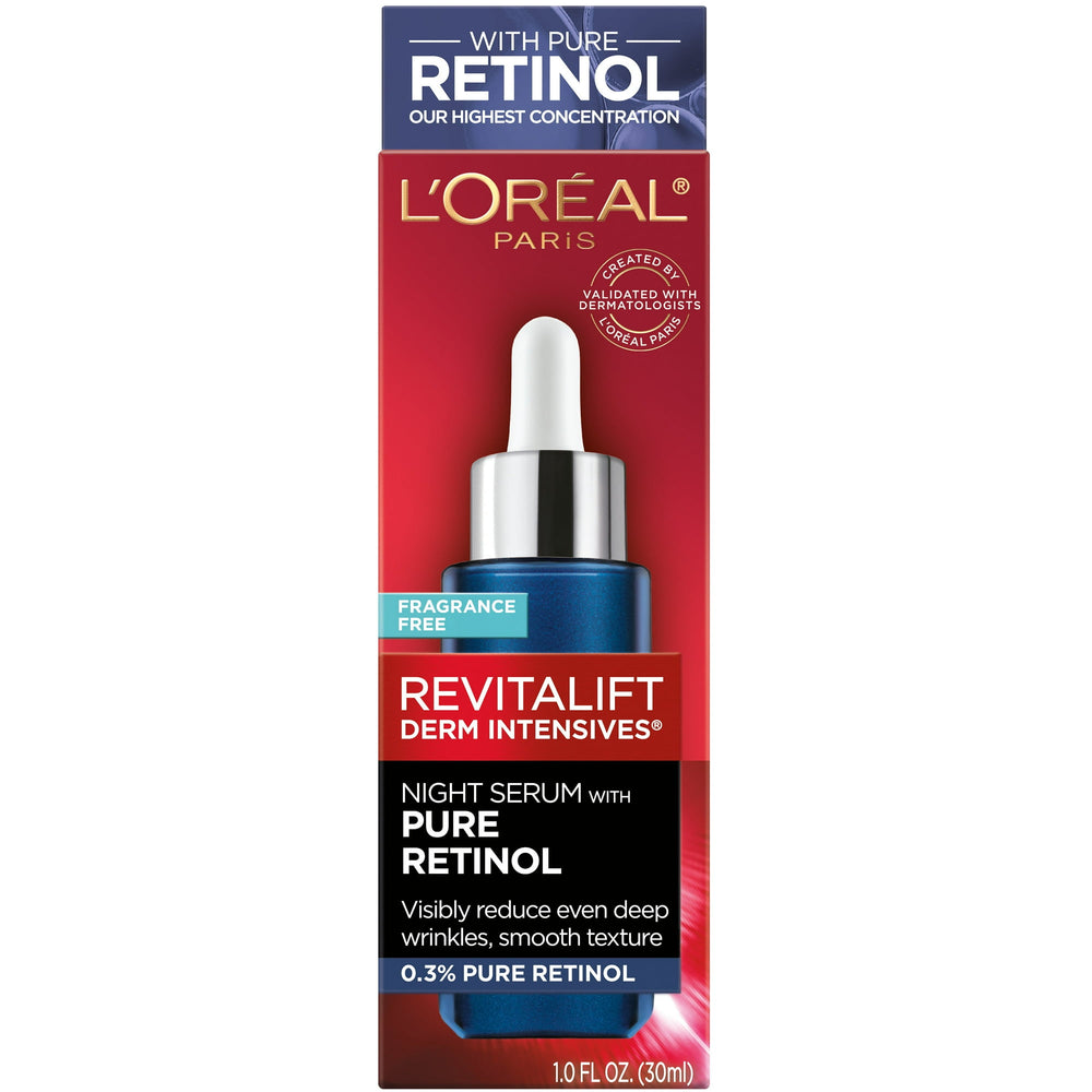 L'Oreal Paris Revitalift Pure Retinol Night Face Serum, 1 fl oz - Face Serum