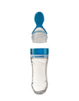 Babyjem Baby Squeeze Spoon - Easy Feeding, BPA Free, Silicone Spoon for Babies - Mavi - view 2