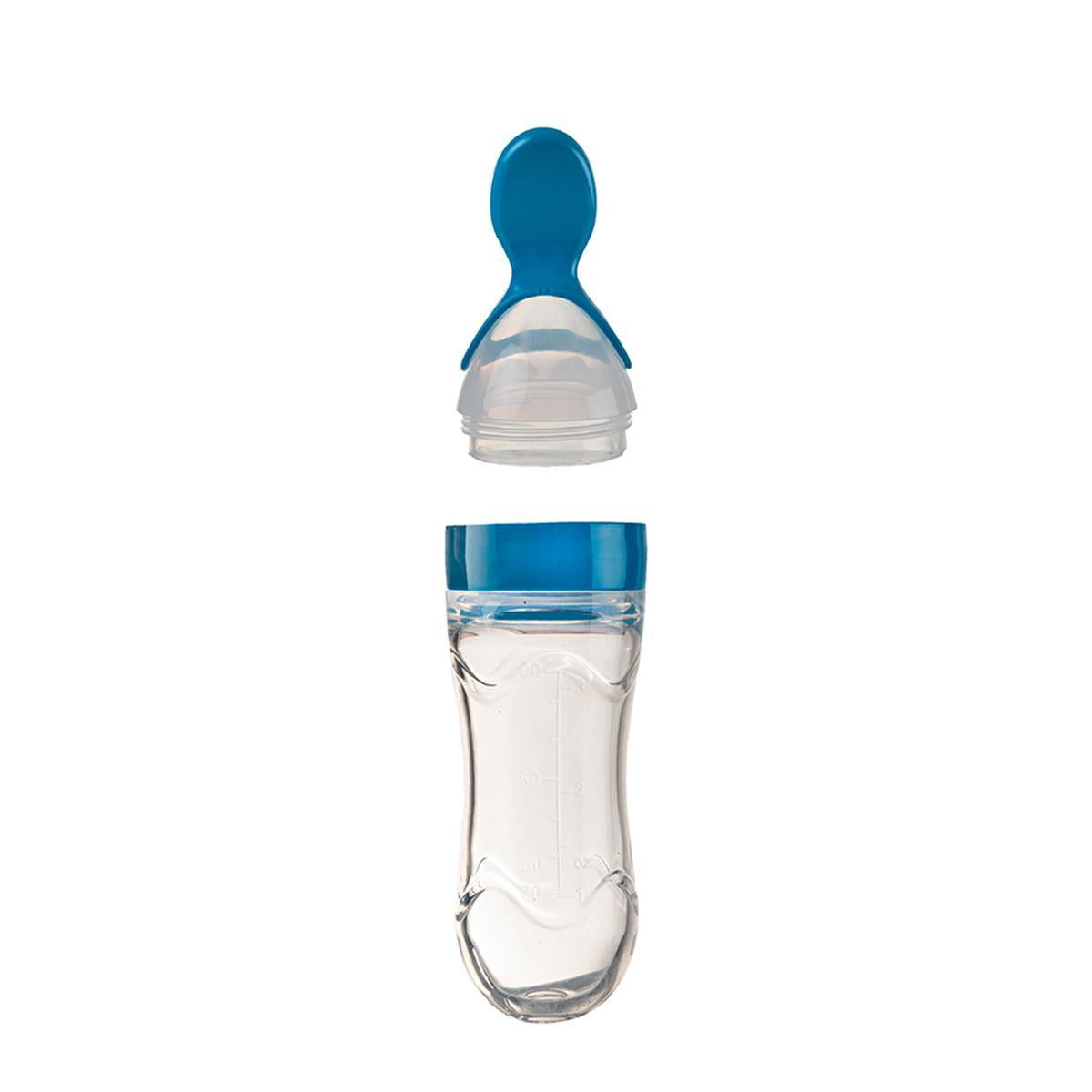 Babyjem Baby Squeeze Spoon - Easy Feeding, BPA Free, Silicone Spoon for Babies - Mavi Baby Squeeze Spoon - Easy Feeding for Babies baby squeeze spoon, baby feeding spoon, BPA free baby utensils, silicone baby spoon, easy feeding for babies, baby feeding solutions, baby care products, parenting essentials, baby utensils, baby products