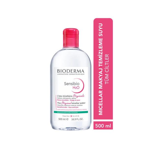 Bioderma Sensibio H2O Micellar Makeup Remover for Sensitive Skin - Gentle, Dermatologically Tested, 16.91 fl oz - view 2