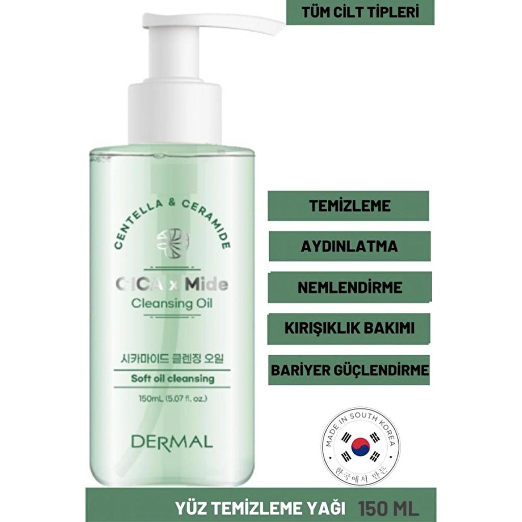 Dermal Cica x Mide Cleanser Oil with Centella &amp; Ceramide 150ml