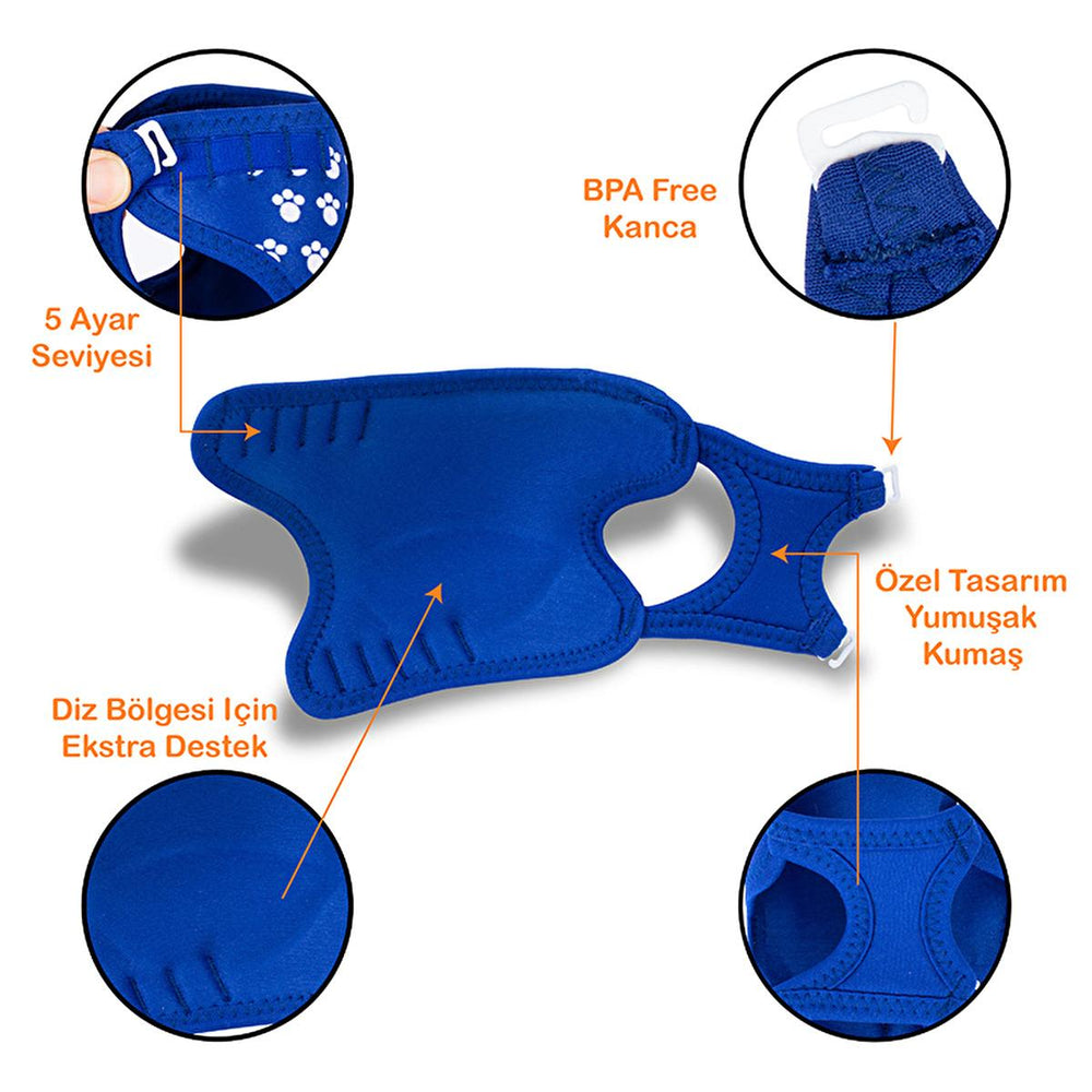 Sevi Bebe Baby Knee Pad - Ergonomic Crawling Support for Infants - Adjustable, Non-Slip Knee Protection - view 5