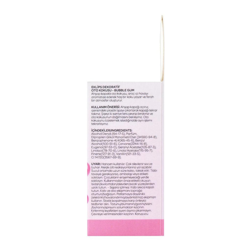 Eklips Decorative Car Air Freshener Bubble Gum 10 ml