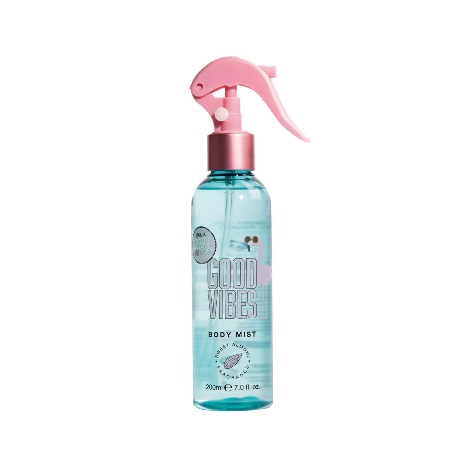 So...? Sorry Not Sorry Good Vibes Body Spray 200ml - Pleasant Fragrance for Daily Use Good Vibes Body Spray 200ml - So...? Sorry Not Sorry body spray, good vibes, sorry not sorry, personal care products, fragrance, daily hygiene, empowering message, young adults, teenagers, pleasant scent, 200ml