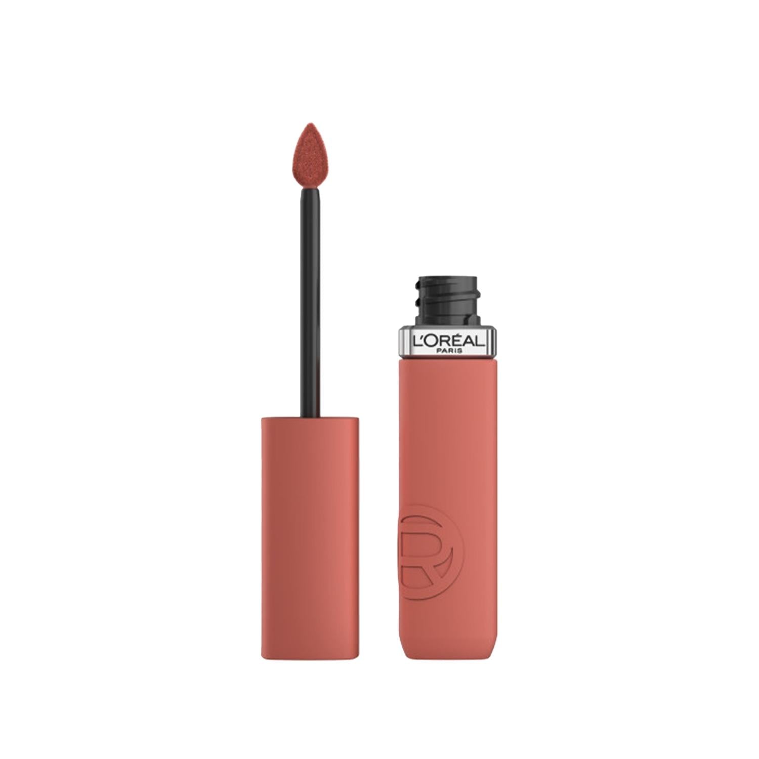 Loreal Paris Infaillible Matte Resistance Liquid Lipstick - Long Lasting Matte Finish, Rose Heat Shade Loreal Paris Matte Liquid Lipstick - Rose Heat Loreal Paris Lipstick, Matte Lipstick, Long Lasting Lip Color, Liquid Lipstick, Rose Heat Lip Color, Cosmetics, Makeup, Beauty Products, Lip Care, Matte Finish Lipstick, Long Lasting Makeup, Liquid Lip Color, Rose Heat Shade, Beauty Essentials