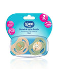 Wee Baby Symmetrical Pacifier Size 2 for 6-18 Months 1 Count