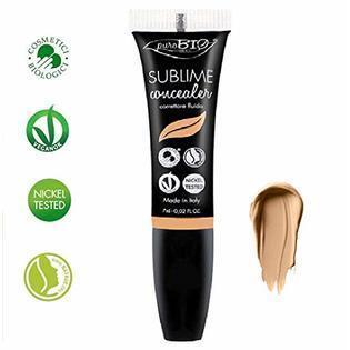 PuroBio Sublime Fluid Concealer 02 - Natural, Gentle, Paraben-Free Makeup for Flawless Coverage - Concealer