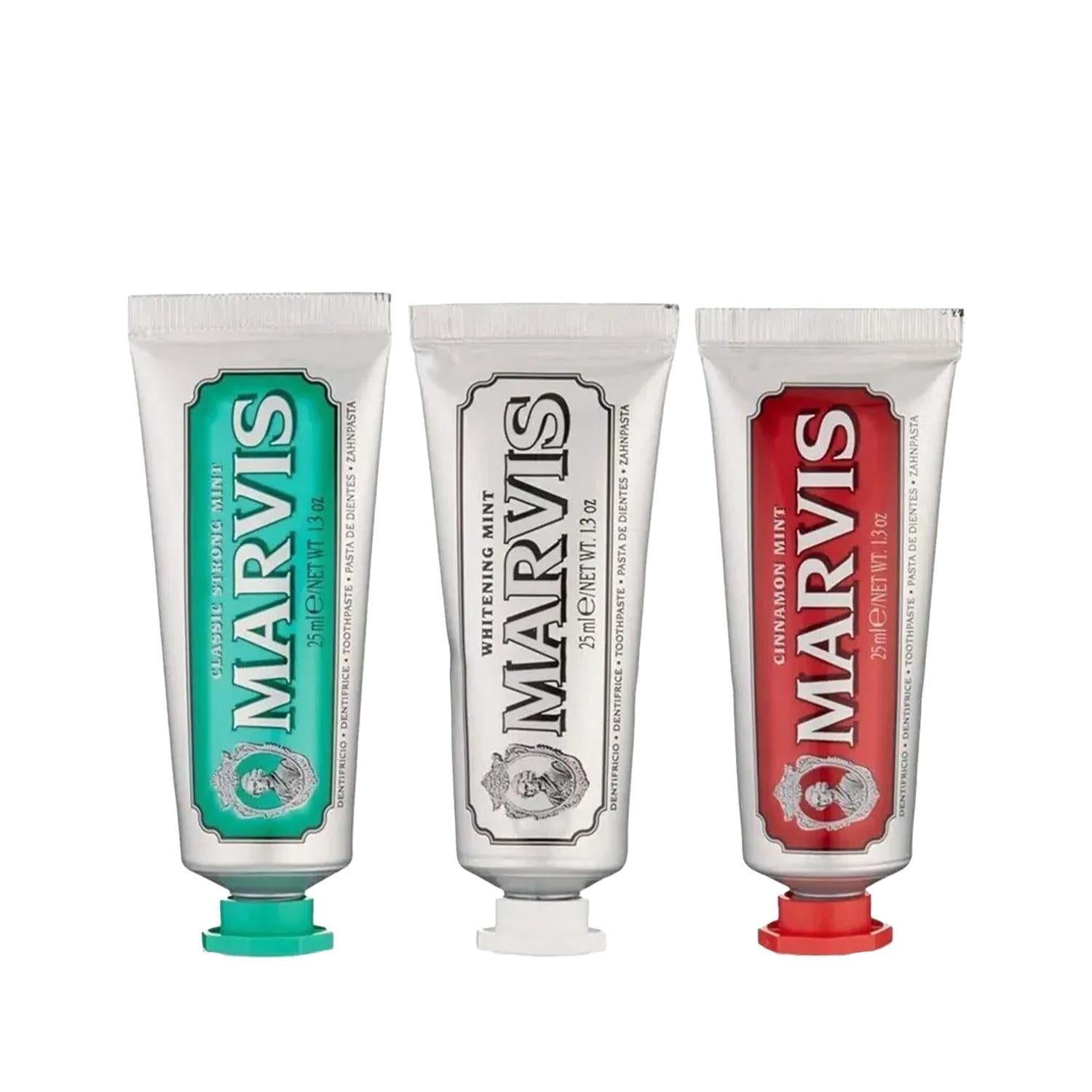 Marvis 3 Flavor Toothpaste Trio Gift Set 3x25 ml