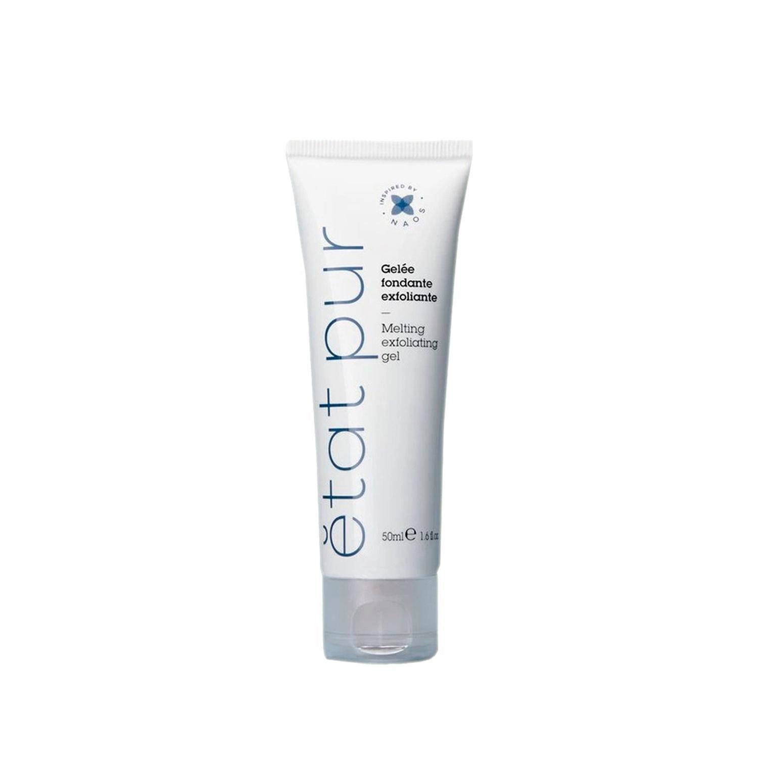 Etat Pur Melting Exfoliating Gel - Gentle Facial Exfoliation & Cleansing Solution for Smooth Skin Etat Pur Exfoliating Gel for Smooth Skin Exfoliating gel, Facial cleansing gel, Etat Pur Melting Exfoliating Gel, Skincare routine products, Gentle facial exfoliation, Skincare, Facial care, Cosmetics, Beauty products, Smooth skin, Brightening skincare, Portable skincare, Travel skincare, Etat Pur products