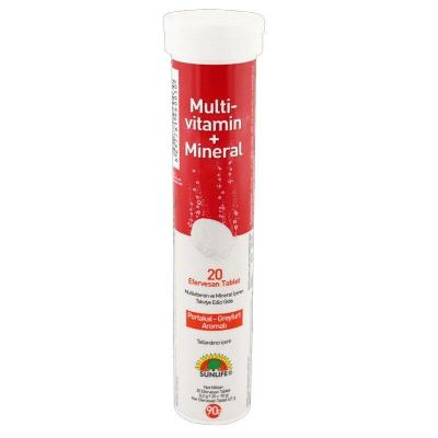 Sunlife Multivitamin and Mineral Supplement Effervescent Tablets - 20 Count, Comprehensive Nutrition Support Sunlife Multivitamin & Mineral Supplement - 20 Effervescent Tablets Multivitamin, Mineral Supplement, Effervescent Tablet, Dietary Supplement, Vitamins and Minerals, Health Supplements, Nutrition Support, Wellness Products, Orange Flavor, Grapefruit Flavor, Easy to Consume, Comprehensive Nutrition, Health Conscious, Nutrient Deficiencies, Daily Supplements, Convenient Health Solutions