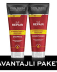 John Frieda Full Repair: Inca Inchi Oil Shampoo & Conditioner Set - Strengthens, Repairs Damaged & Color-Treated Hair, Breakage & Split End Defense John Frieda Full Repair: Shampoo & Conditioner for Damaged Hair hair repair shampoo, damaged hair conditioner, Inca Inchi oil shampoo, omega 3 hair treatment, color treated hair care, strengthening shampoo and conditioner, John Frieda Full Repair, hair breakage treatment, split ends repair, hair care set, shampoo and conditioner set, hair repair, damaged hair, I
