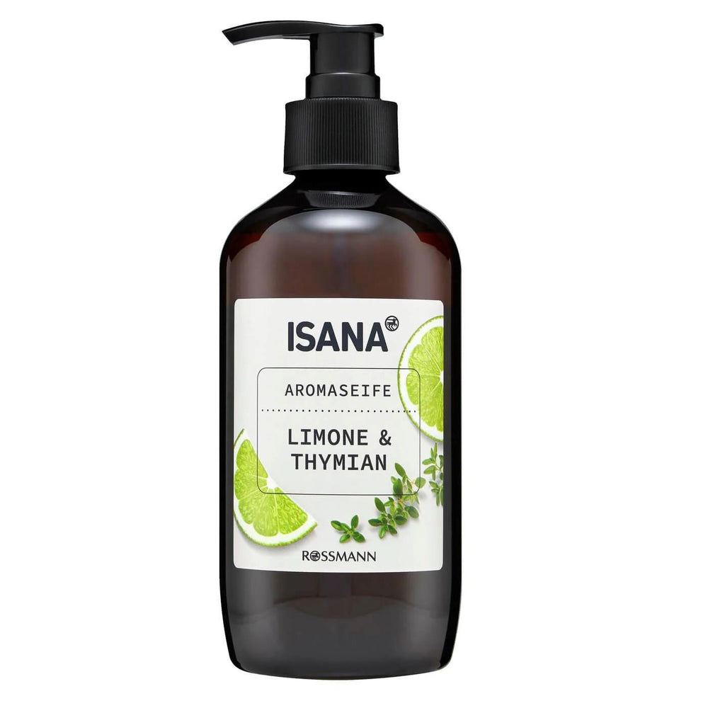 Isana Lemon & Thyme Liquid Hand Soap for Fresh Skin 350ml