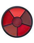 Kryolan Velvet Kiss Lipstick Wheel 6 Colors Kiss 3