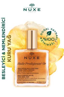 Nuxe Huile Prodigieuse Or: Golden Shimmer Dry Body &amp; Hair Oil for Radiant Skin - Natural, Multi-Purpose, Paraben-Free, Hydrating - 100 ml Nuxe Golden Shimmer Oil: Radiant Skin &amp; Hair Hydration Nuxe Huile Prodigieuse Or, Golden shimmer dry oil, Multi-purpose hair oil, Natural dry oil, Shimmer body oil, Hydrating hair oil, Paraben-free oil, Radiant skin oil, Golden glow oil, dry body oil, hair oil, shimmer oil, body oil, natural ingredients, paraben-free, vitamin E, moisturizer, radiant skin, glowing skin, hy