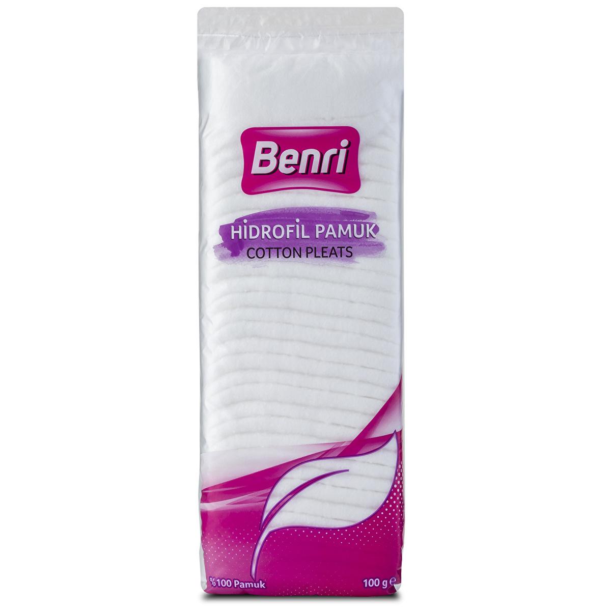 Benri Hidrofil Pamuk 100 gr - Soft Cotton Pads for Makeup Removal & Baby Care Benri Hidrofil Pamuk 100 gr - Soft Cotton for Makeup & Baby Care Hidrofil Pamuk, Soft Cotton Pads, Makeup Removal Pads, Baby Care Products, Sensitive Skin Care, Personal Care, Hygiene, Gentle Skin Care, Cotton Pads, Makeup Removal, Baby Care, Soft Texture, Absorbent, Non-Irritating, Practical Baby Care, Gentle Makeup Removal