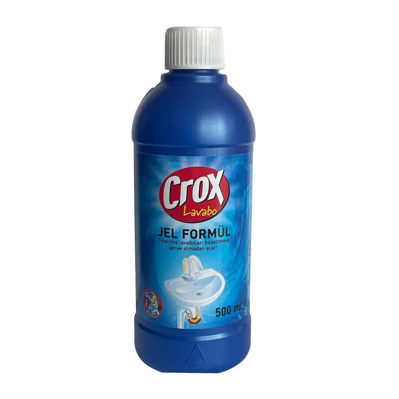 Crox Drain Opener Gel for Clogged Pipes 500 ml