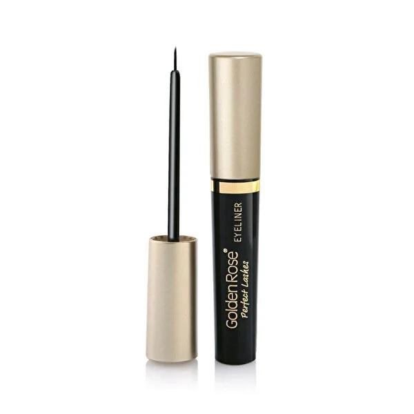 Golden Rose Black Eyeliner - Long-Lasting, Quick-Drying Formula for Precise, Dramatic Eye Makeup Golden Rose Black Eyeliner: Long-Lasting, Precise Application eyeliner, black eyeliner, long-lasting eyeliner, quick-drying eyeliner, eyeliner with brush, eye makeup, golden rose eyeliner, precise eyeliner application, eye liner, liquid eyeliner, makeup, beauty, cosmetic, defined eyes, dramatic look, smudge-proof, long wear, precise application, versatile, beginners, experienced users, quick drying, intense blac