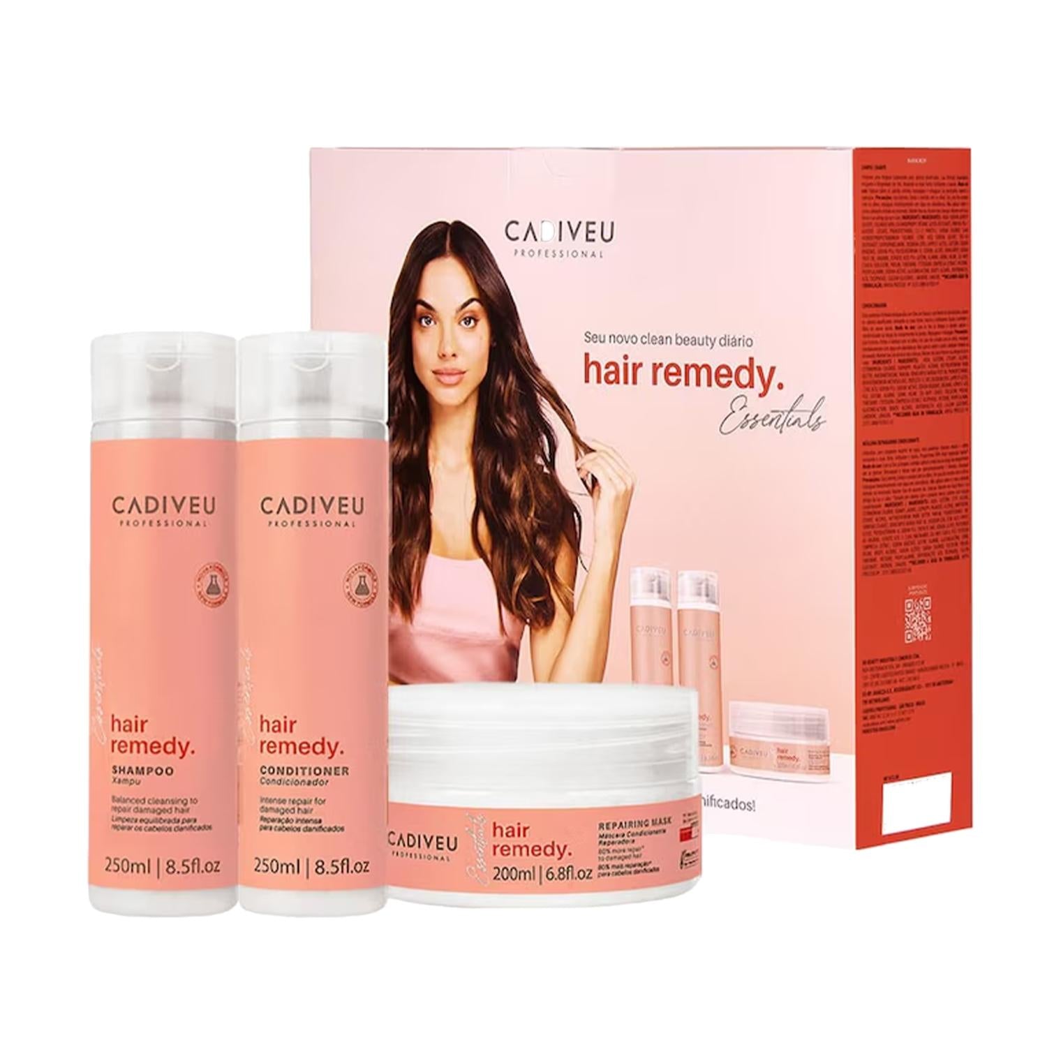 Cadiveu Essentials Hair Remedy Ev Bakım Seti - Comprehensive Hair Care Solution for Damaged Hair Cadiveu Essentials Hair Care Set for Damaged Hair Hair Care Set, Cadiveu Essentials, Hair Remedy, Home Care Hair Products, Hair Treatment Set, Hair Care Solution, Damaged Hair Repair, Hair Nourishment, Comprehensive Hair Care, Healthy Hair, Vibrant Hair, Hair Care Routine
