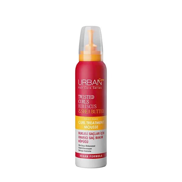 Urban Care Twisted Curl Hair Mousse: Define, Hydrate & Control Frizz with Hibiscus, Shea & Almond Oil - Curly Hair Styling Mousse Urban Care Curl Mousse: Frizz Control & Curl Definition curl enhancing mousse, frizz control hair product, curly hair styling product, hibiscus oil hair mousse, shea butter curl cream, almond oil hair treatment, hydrating hair mousse, defining curl mousse, curl mousse, hair mousse, curly hair, frizz control, hair styling, hibiscus oil, shea butter, almond oil, hydration, hair car