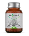 Venatura Magnesium (Bisglycinate & Citrate) and Vitamin B6 Supplement - 60 Capsules for Muscle Function and Energy - image 2