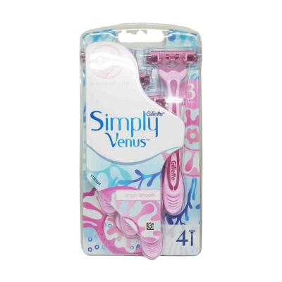 Gillette Venus Simply Disposable Razors for Women - 4-Pack - Smooth Skin, Close Shave, and Easy Hair Removal Gillette Venus Disposable Razors - Smooth Shave for Women disposable razor, women's razor, shaving razor, razor blades, gillette venus, disposable razor for women, easy shave razor, women's disposable razor, razor for women, venus razor, gillette razor, hair removal, shaving, smooth skin, personal care, beauty, hygiene, travel razor, convenient razor, 3-blade razor, women's shaving, shaving essential