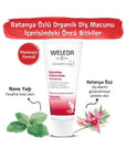 Weleda Natural Toothpaste with Ratanya Root for Sensitive Gums - 2.54 fl oz, Chemical-Free Oral Care Weleda Natural Toothpaste for Sensitive Gums natural toothpaste, sensitive gums, chemical-free oral care, Ratanya root toothpaste, natural ingredients for oral hygiene, oral care, natural oral care, healthy gums, fresh breath, Weleda, eco-friendly, sustainable, chemical-free, gentle cleansing