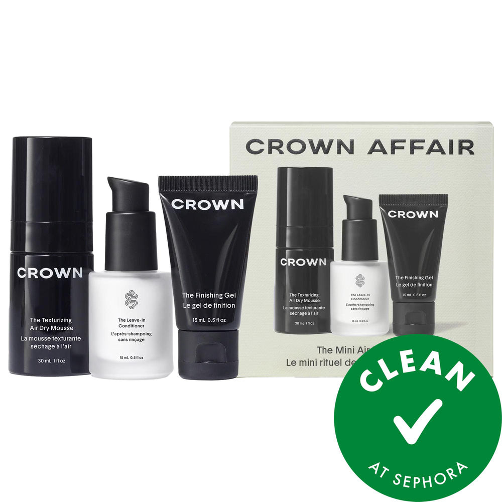 The Mini Air Dry Set: Vegan & Cruelty-Free Hair Styling Kit for Frizz Control, Natural Texture Enhancement - Leave-In Conditioner, Texturizing Mousse & Finishing Gel Mini Air Dry Set: Frizz Control & Natural Hair Texture air dry hair set, frizz control hair products, natural hair texture enhancer, leave-in conditioner for air drying, texturizing mousse, hair finishing gel, vegan hair styling products, cruelty-free hair products, hair products for wavy hair, hair products for curly hair, hair styling set, fr