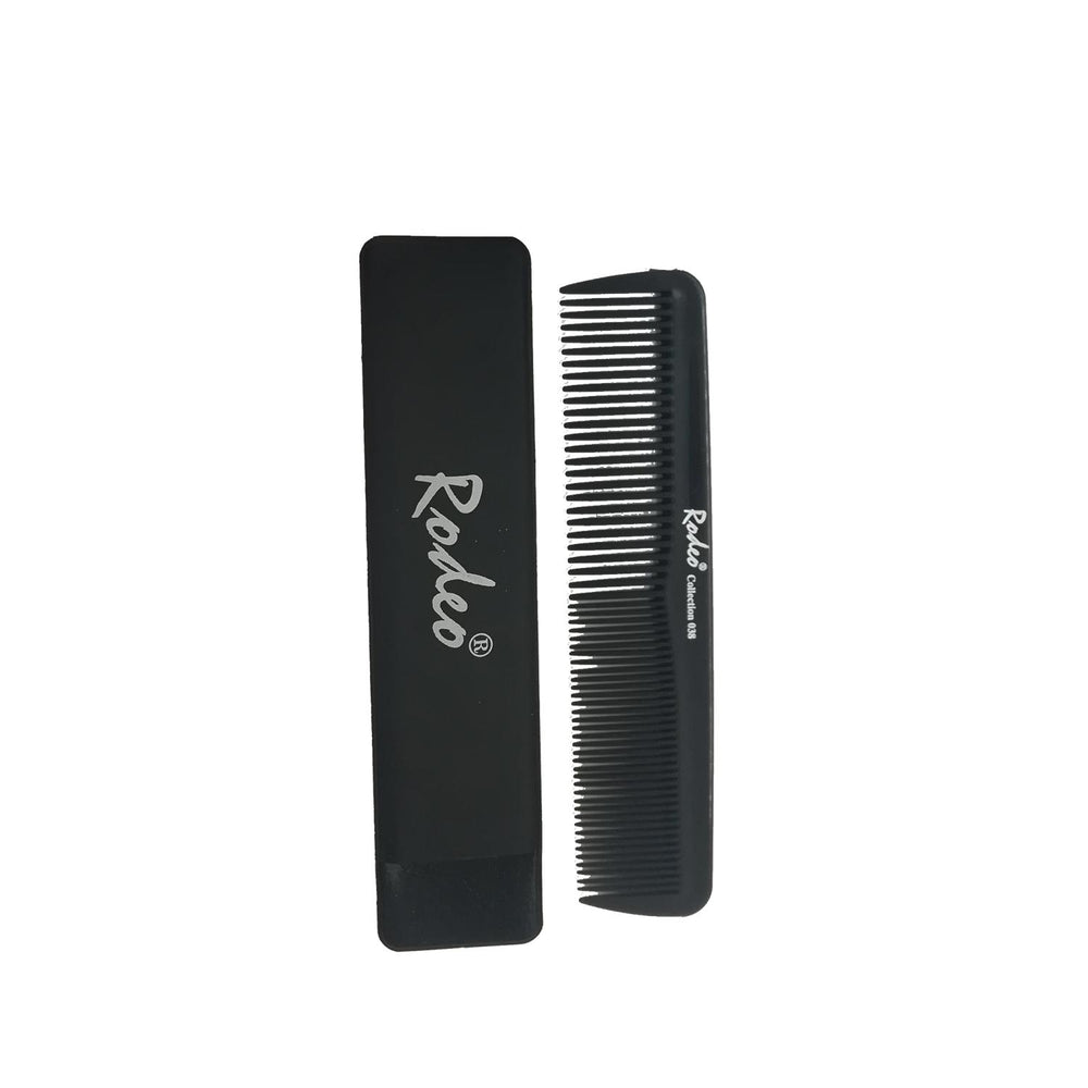 Rodeo Anti Statik Karbon Tarak 038 - Anti-Static Carbon Comb for Frizz-Free Hair - Hair Accessories