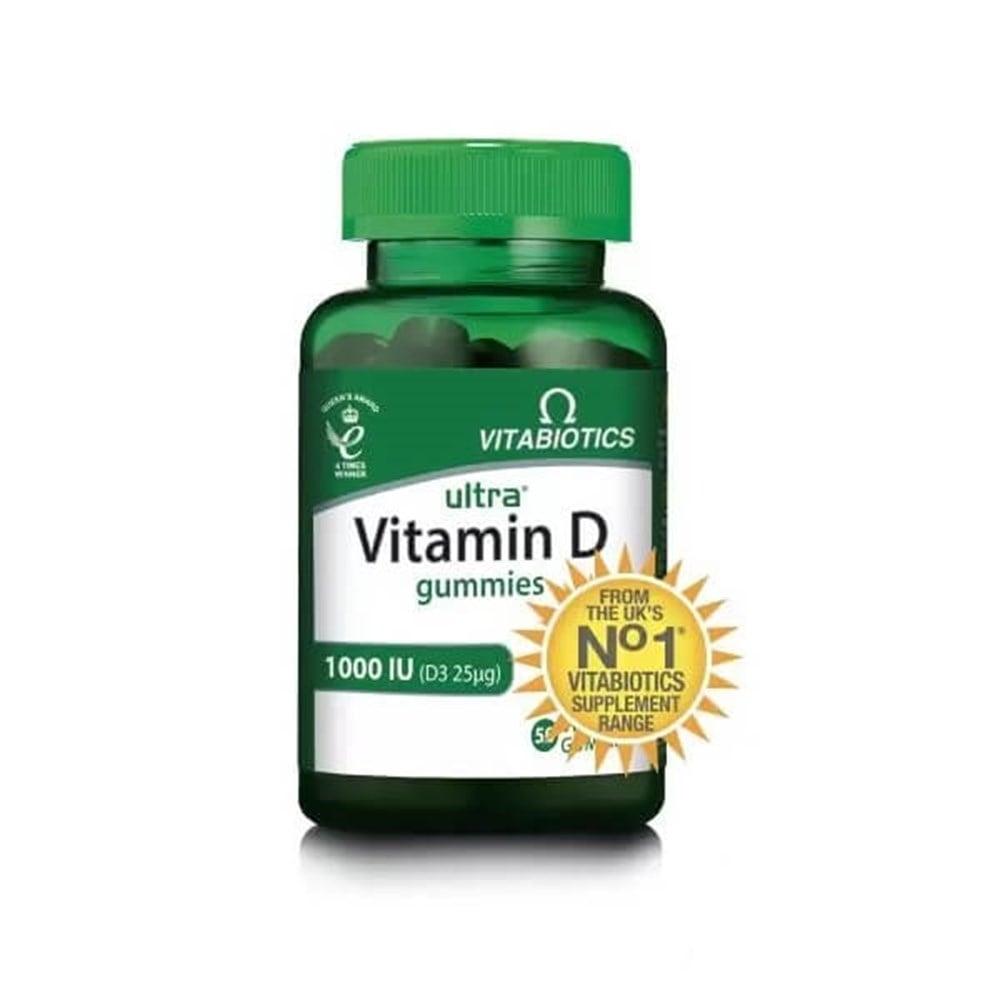Vitabiotics Ultra Vitamin D Gummies - Vegan, Orange Flavor, 1000 IU D3 per Gummy Vitabiotics Vitamin D3 Gummies - Vegan, 1000 IU D3 Vitamin D3 supplement, Vegan gummies, Chewable vitamins, Orange flavor vitamins, Dietary supplements, Health supplements, Wellness products, Plant-based vitamins, Immune system support, Bone health supplements