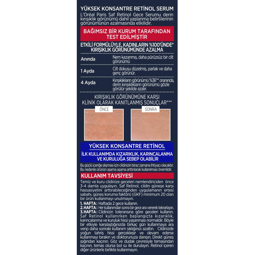 Loreal Paris Revitalift Anti-Aging Face Serum - Retinol Serum for Wrinkle Reduction, Dermatologist-Approved - view 10
