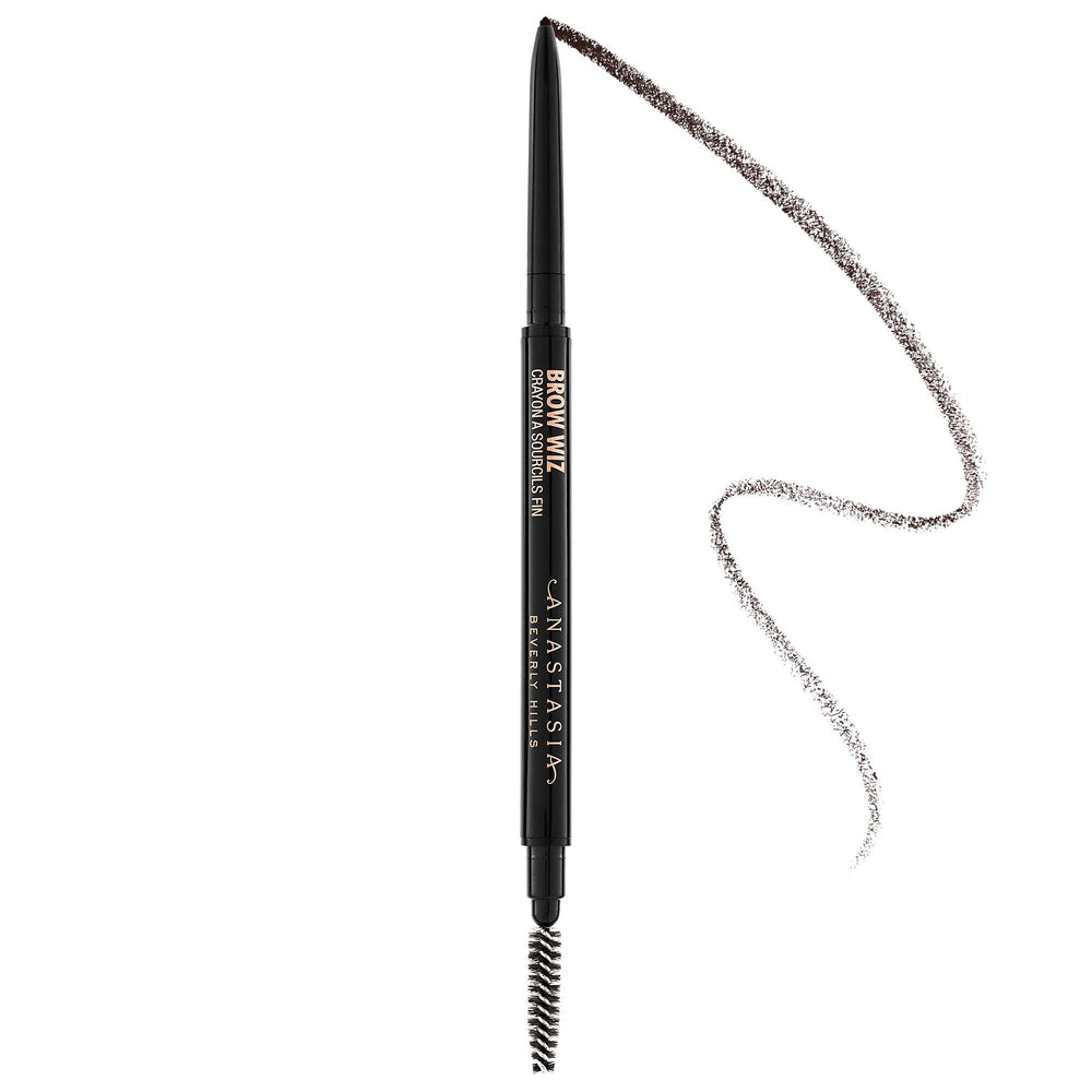 Anastasia Brow Wiz Ultra-Slim Precision Eyebrow Pencil - Natural Eyebrow Enhancement, Paraben-Free Cosmetics Brow Wiz Ultra-Slim Eyebrow Pencil - Precision & Natural Look Precision Eyebrow Pencil, Ultra-Slim Eyebrow Pencil, Retractable Eyebrow Pencil, Natural Eyebrow Enhancement, Paraben-Free Cosmetics, Brow Enhancement, Eyebrow Makeup, Cosmetic Pencils, Beauty Tools, Makeup Essentials, Eyebrow Grooming, Natural Beauty Products, Sulfate-Free, Phthalate-Free, Paraben-Free, Anastasia Brow Wiz