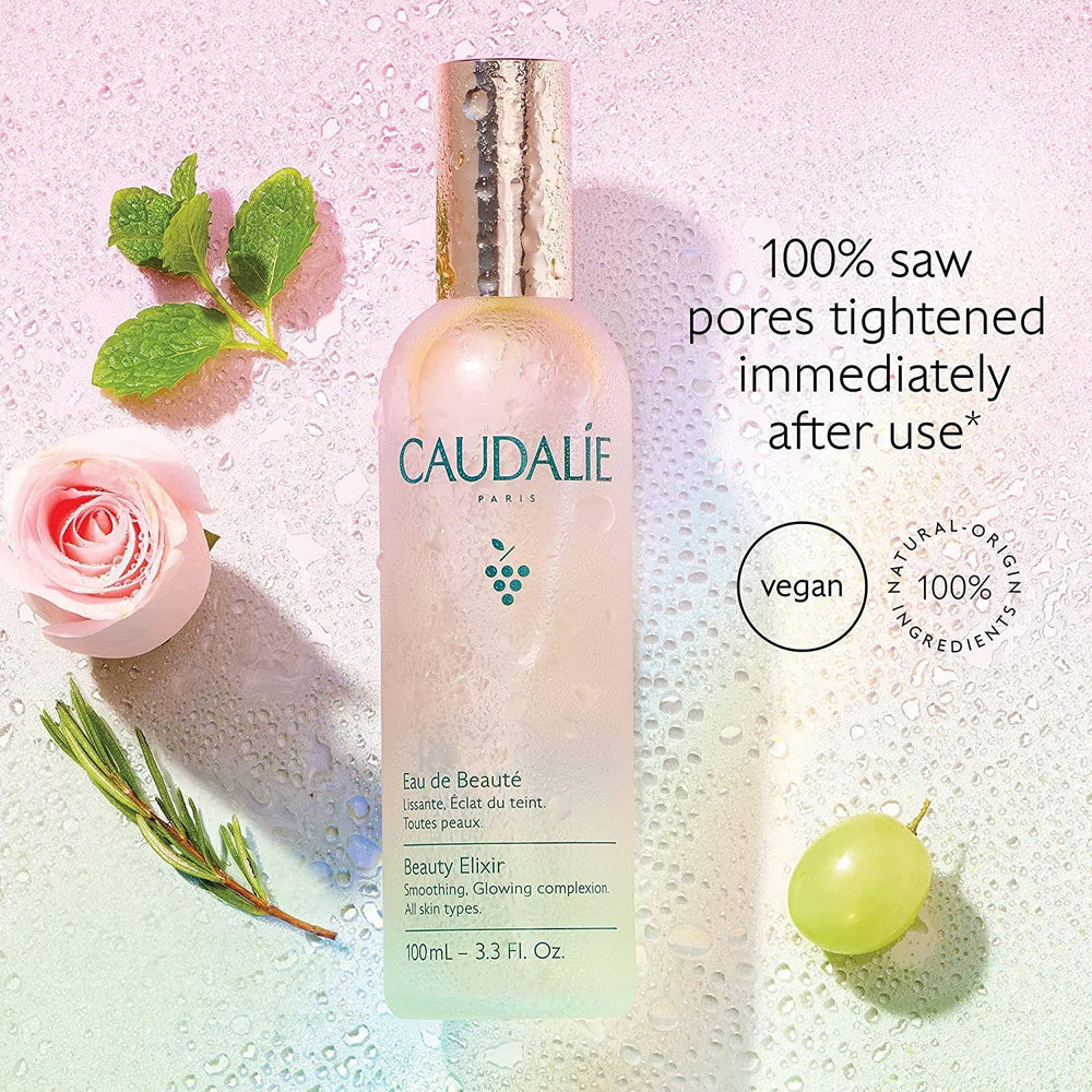 Caudalie Beauty Elixir: Refreshing Face Mist & Pore Minimizing Facial Toner with Grape Water, Chamomile & Mint for Radiant Skin - image 3