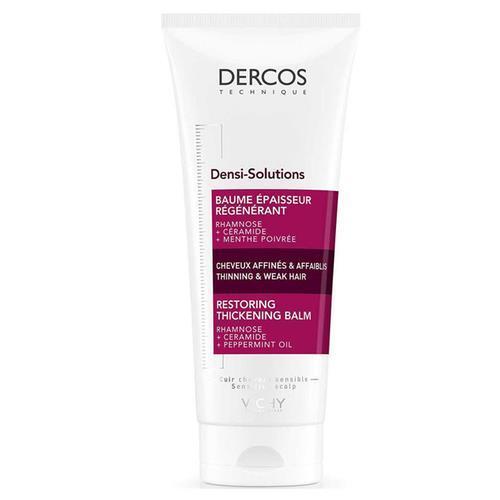 Vichy Dercos Densi-Solutions Thickening Hair Balm - Restoring Hair Care for Thin Hair, 5.07 fl oz Vichy Dercos Thickening Hair Balm - Restoring Hair Care Vichy Dercos Densi-Solutions, Thickening Hair Balm, Restoring Hair Care, Hair Thickening Treatment, Nourishing Hair Cream, Hair Care for Thin Hair, Hair Volume, Hair Strength, Glycerin, Tocopheryl Acetate, Hair Nourishment, Hair Moisturizing, Lightweight Hair Care, Easy Hair Management, Healthy Hair, Hair Care Routine