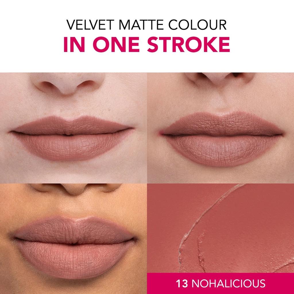 Bourjois Rouge Velvet Lipstick 13 Nohalicious Matte Finish