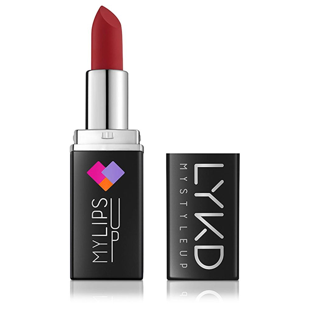 LYKD Matte Lipstick 354 Red Love Velvet Finish Lip Color