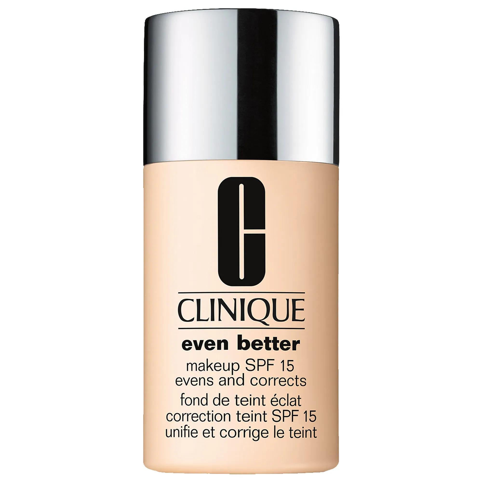 Clinique Even Better Makeup Broad Spectrum SPF 15 Foundation - Hydrating, Natural Finish, Paraben-Free Clinique Even Better SPF 15 Foundation - Hydrating & Natural Finish SPF 15 Foundation, Hydrating Makeup, Broad Spectrum Sunscreen Makeup, Paraben-Free Foundation, Natural Finish Foundation, Foundation Makeup, Clinique, Makeup, Face Makeup, Cream Foundation, Hydrating Foundation, Sun Protection Makeup, Cleaner Beauty, Natural Finish Makeup, Medium Coverage Foundation