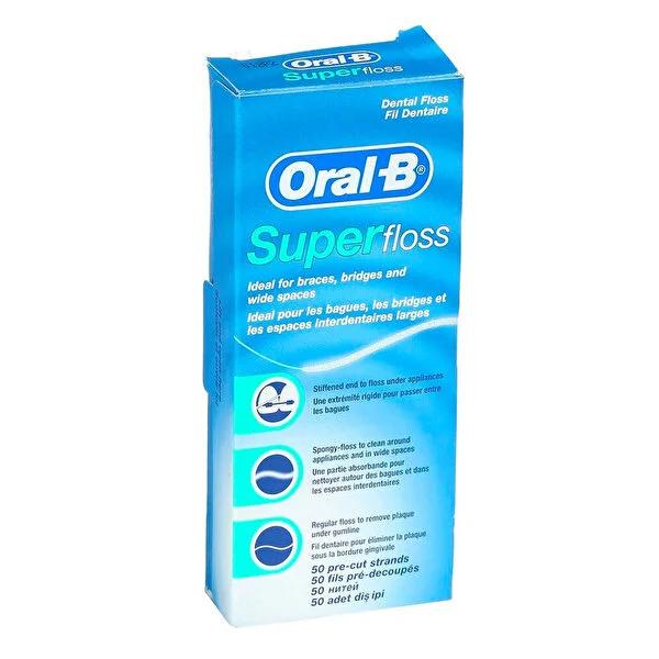 Oral-B Superfloss Dental Floss - Ideal for Braces & Implants - image 2