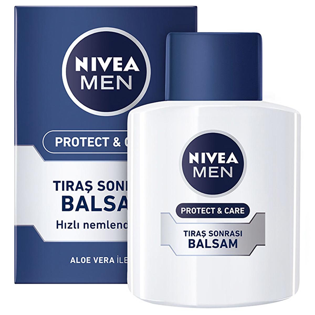 Nivea Men Protect &amp; Care After Shave Balm - Soothing Moisturizing Post-Shave Skincare for Men with Vitamin E Nivea Men Protect &amp; Care After Shave Balm - Soothing Skincare Nivea Men Protect &amp; Care, After Shave Balm, Moisturizing post-shave care, Men&#39;s skincare, Soothing skin irritation after shaving, Skincare for men, Post-shave moisturizer, Vitamin E skincare, Men&#39;s grooming products, Shaving care, Sensitive skin products, Dermatologically tested products