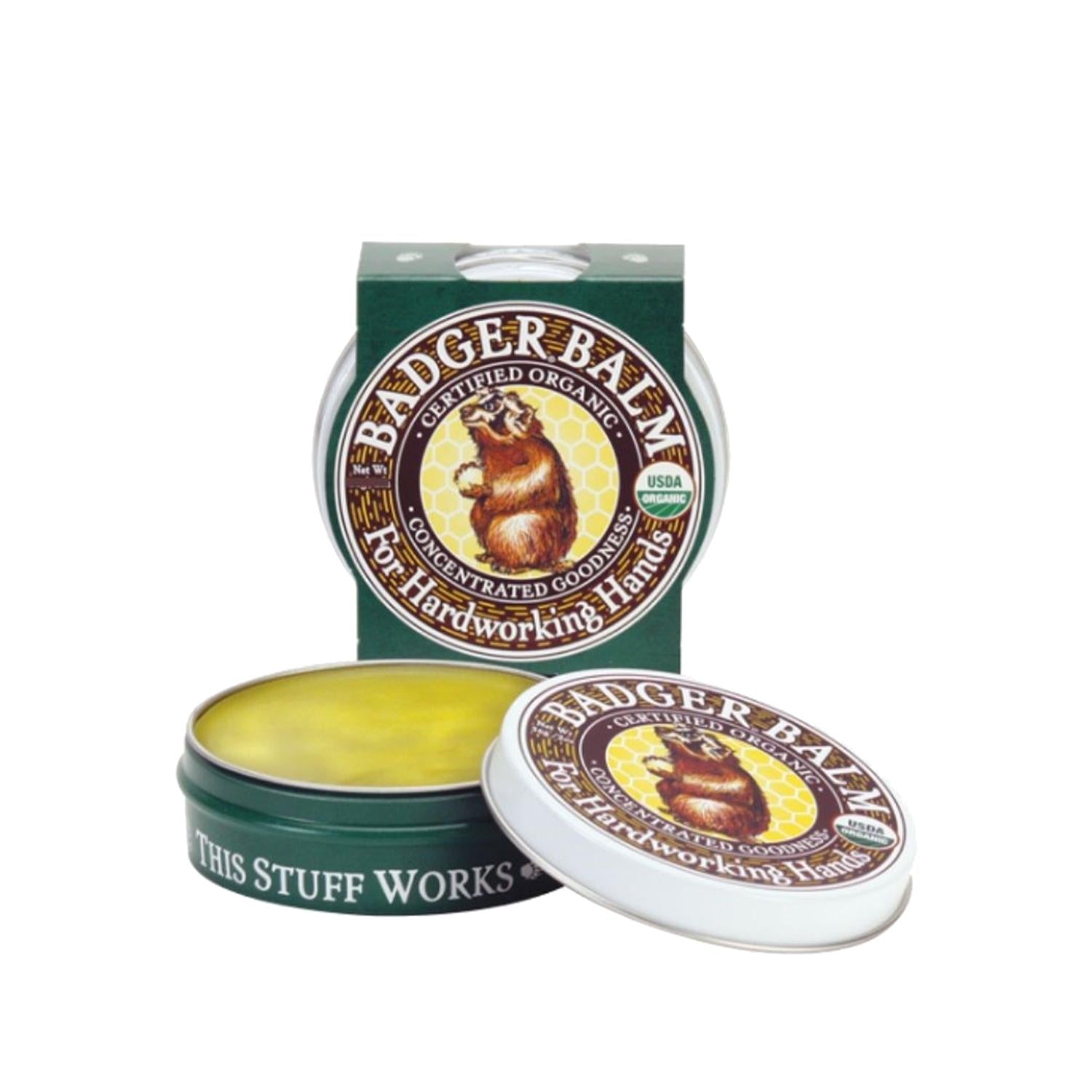 Badger Balm Hand Cream - Natural Organic Moisturizer for Dry Sensitive Skin (21g) Badger Balm Hand Cream - Natural Moisturizer Badger Balm, Hand Cream, Natural Skincare, Organic Moisturizer, Travel-sized Skincare, Dry Skin Relief, Sensitive Skin Care, Natural Hand Cream, Organic Hand Moisturizer, Portable Skincare