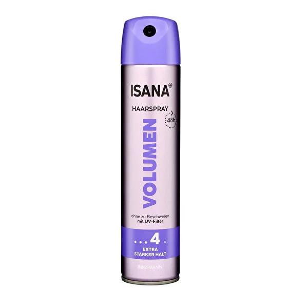 Isana Extra Strong Hold Hair Spray with UV Filter - 8.45 fl oz, Vegan & Dermatologically Approved Isana Extra Strong Hold Hair Spray - 8.45 fl oz hair spray, extra strong hold, UV filter, vegan hair care, long-lasting styling, non-sticky hair spray, volume-enhancing hair spray, dermatologically approved, cruelty-free, ethically sourced, styling products, hair care, beauty products