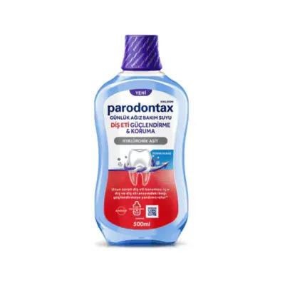 Parodontax Hyaluronic Acid Daily Mouthwash 500ml - Maintains Gum Health & Oral Hygiene - Toothpaste