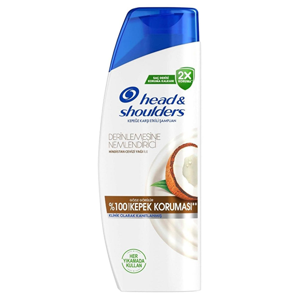 Head & Shoulders Anti-Dandruff Shampoo with Coconut Oil - Moisturizing, Dermatologically Tested - 11.16 fl oz - view 7