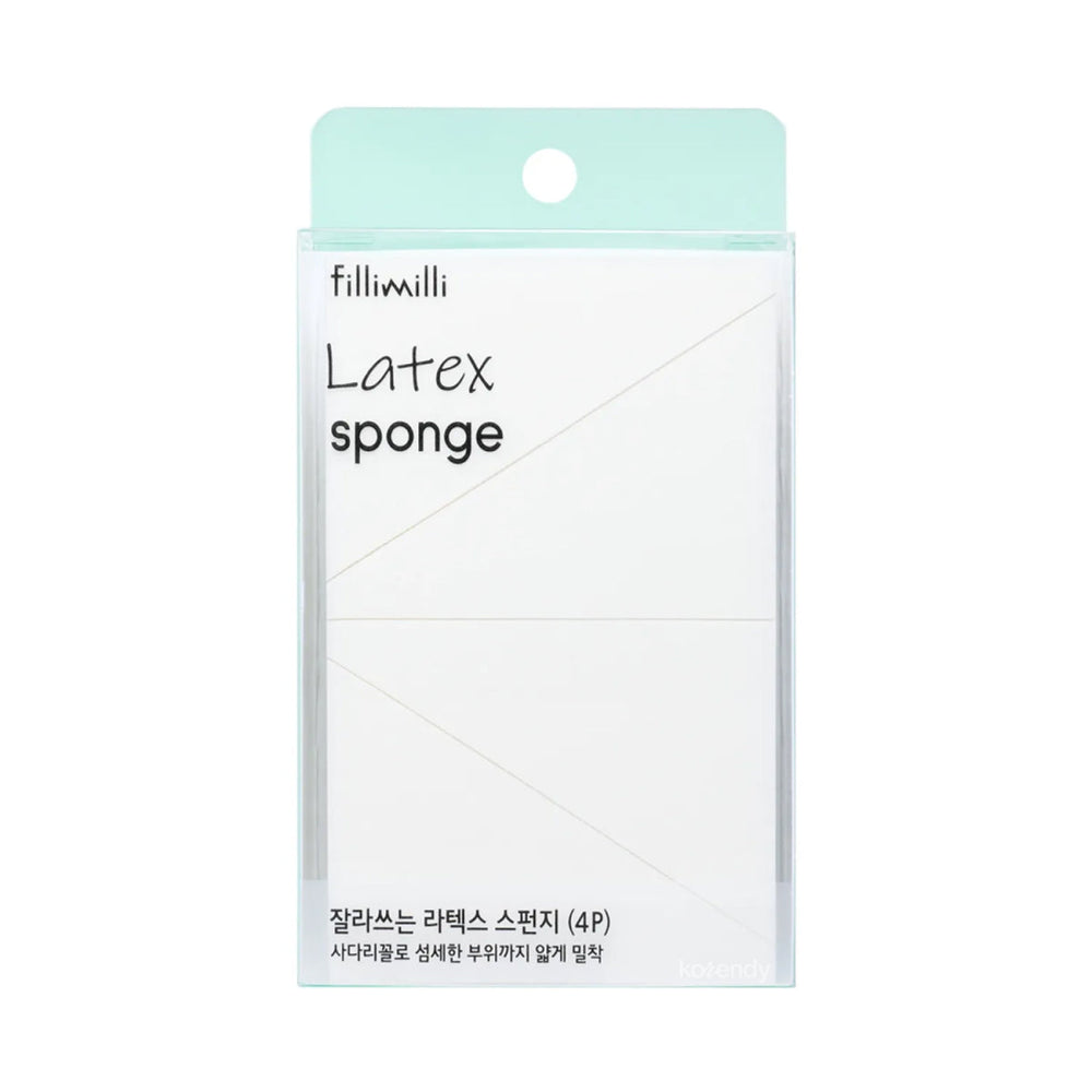 Fillimilli Latex Sponge Multi-Surface Makeup Blender 4-Piece Set