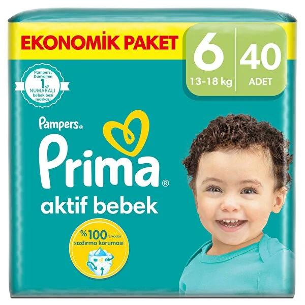 Prima Baby Diapers Size 6, 40 Count - Nighttime Diapers for Comfort and Dryness Prima Baby Diapers Size 6 - Nighttime Comfort baby diapers, size 6 diapers, Prima Bebek Bezi, nighttime diapers, absorbent diapers, baby comfort, dryness, air channels, absorbent material, sensitive skin, diapering solutions, parenting essentials