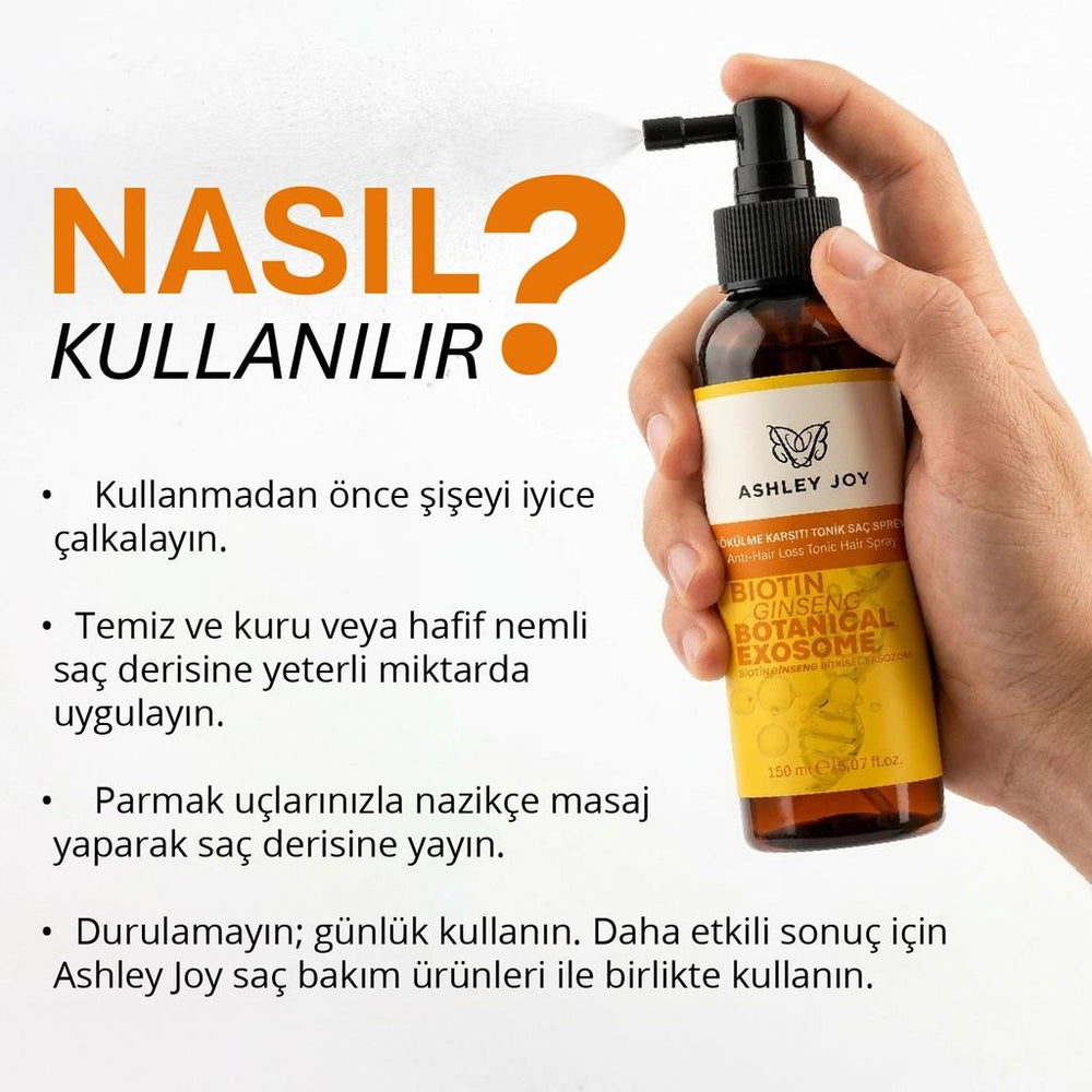 Ashley Joy Exosome Hair Tonic Anti-Hair Loss Spray 150 ml