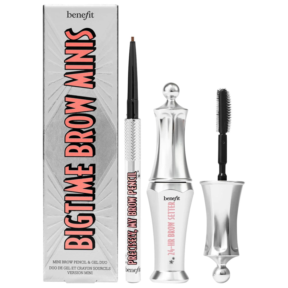 Mini Bigtime Brow Pencil and Brow Gel Set by Anastasia Beverly Hills - Waterproof, Long-Lasting Eyebrow Makeup Mini Bigtime Brow Pencil & Gel Set by Anastasia Beverly Hills brow pencil, brow gel, eyebrow makeup, brow shaping, long-lasting brow products, waterproof brow definer, lamination brow gel, Anastasia Beverly Hills, beauty, cosmetics, makeup, brow care, grooming